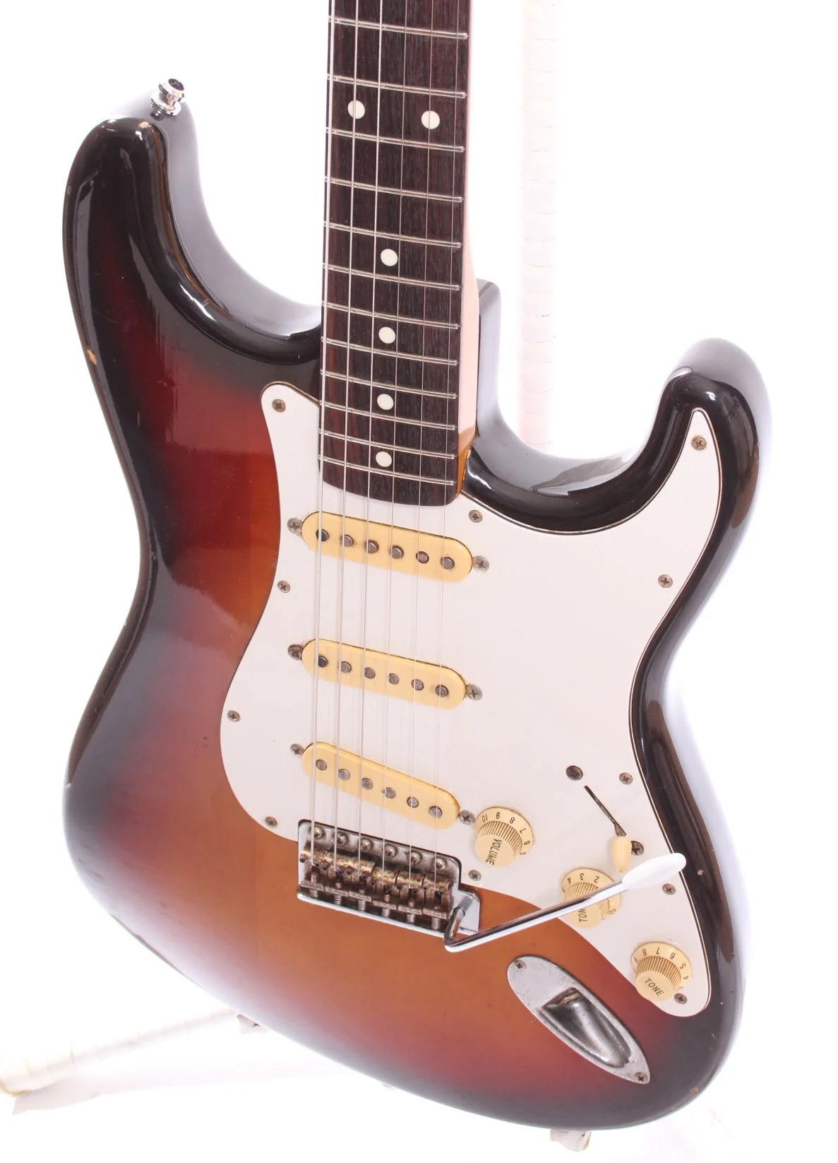 1989 Fender Stratocaster 62 Reissue sunburst - Image 3
