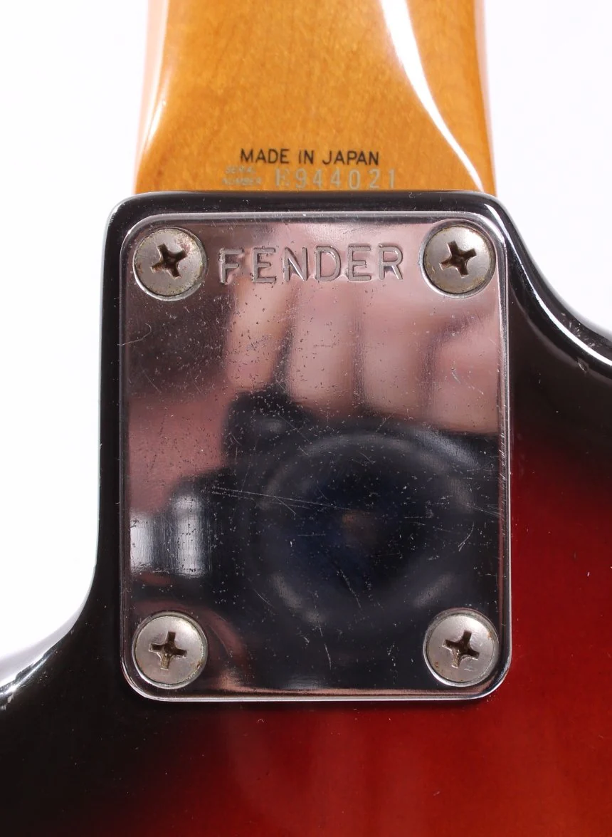 1989 Fender Stratocaster 62 Reissue sunburst - Image 9