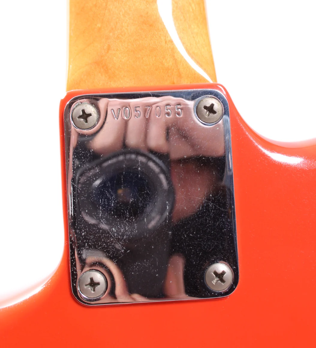 1991 Fender Stratocaster American Vintage 62 Reissue fiesta red - Image 11
