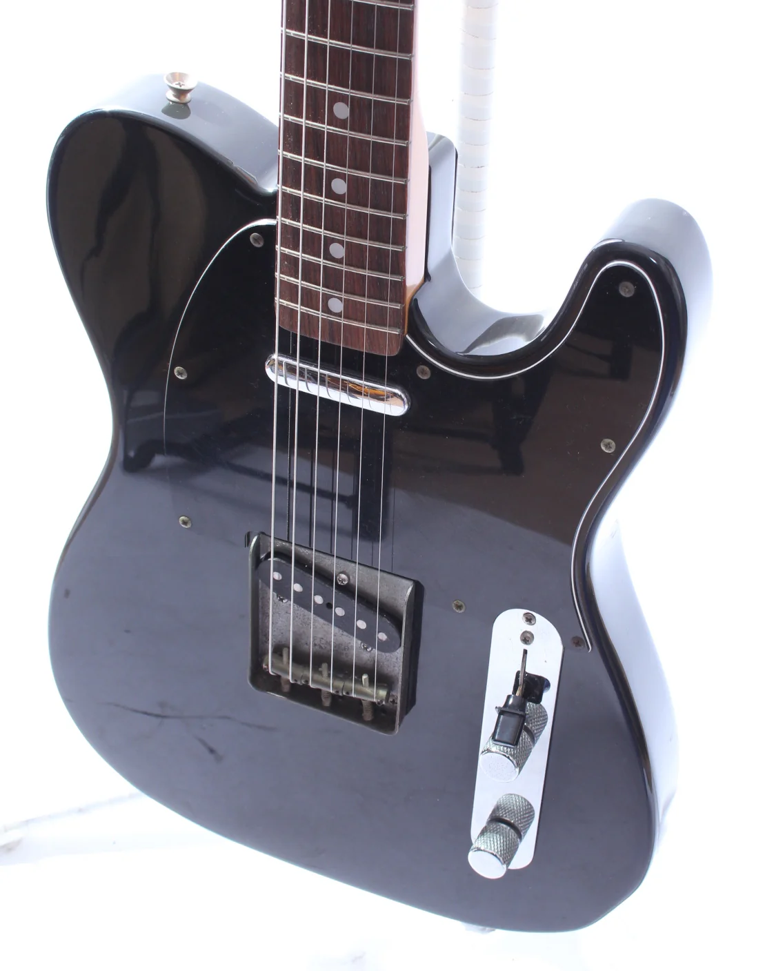1989 Fender Telecaster 72 Reissue black - Image 3