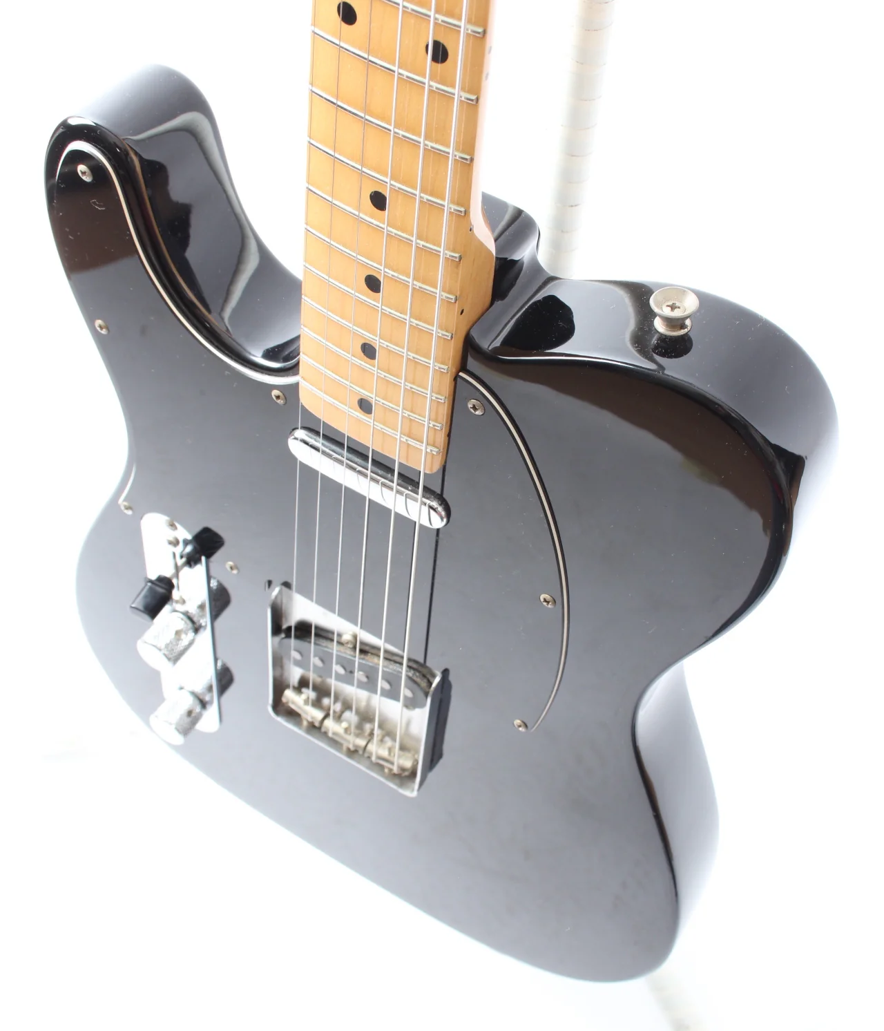 1989 Fender Telecaster 72 Reissue Lefty black - Image 3
