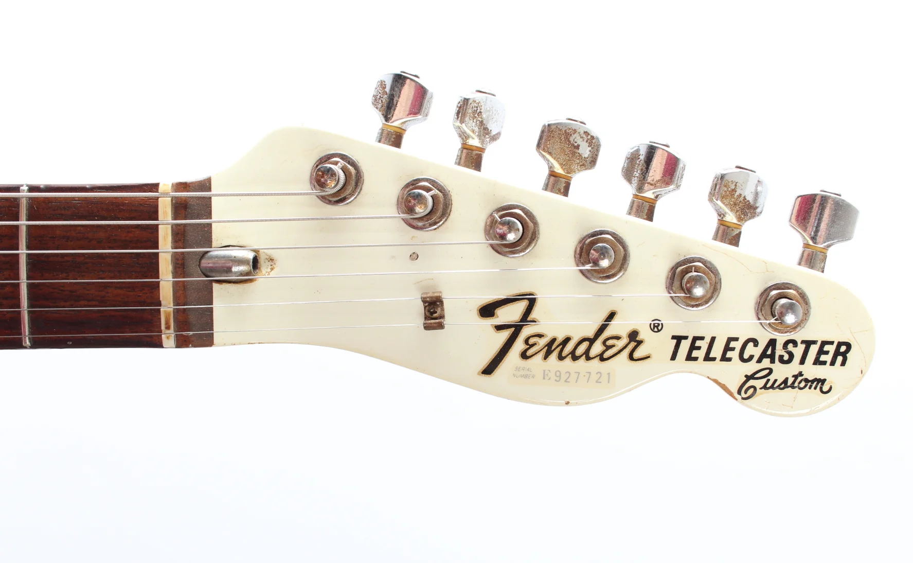 1989 Fender Telecaster Custom '72 Reissue all white - Image 5