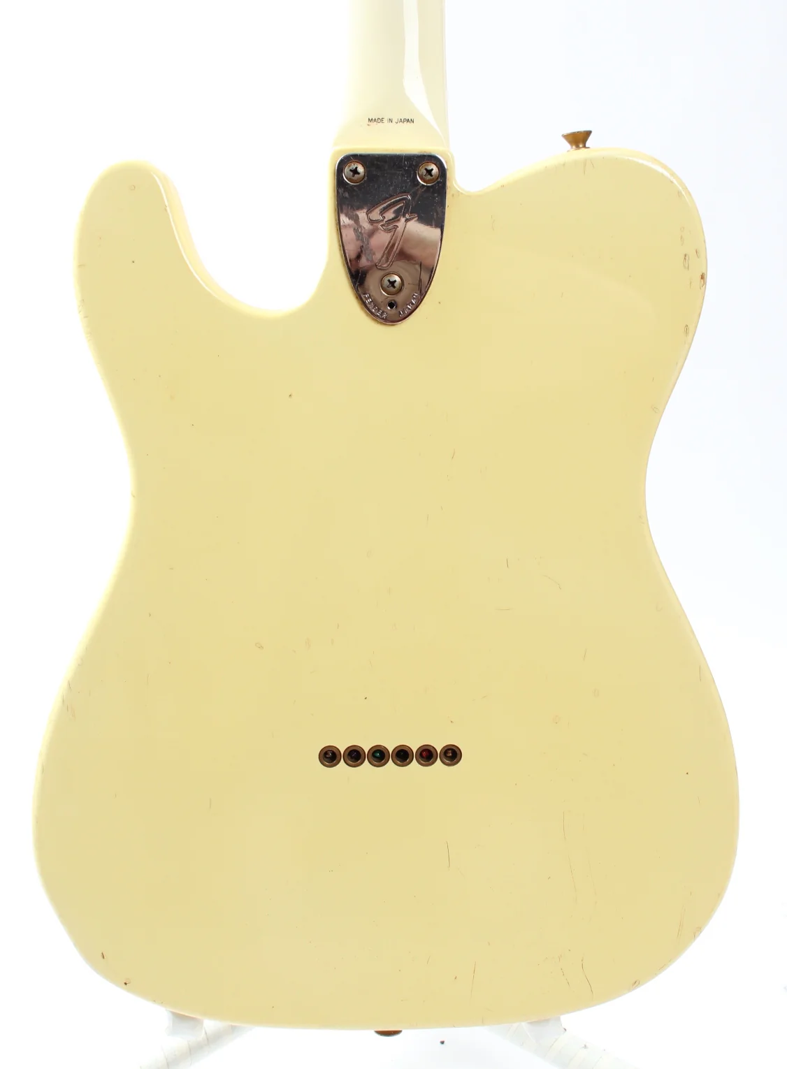1989 Fender Telecaster Custom '72 Reissue all white - Image 7
