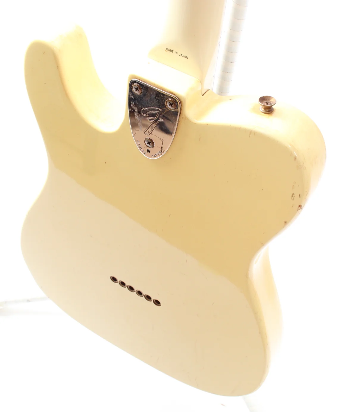 1989 Fender Telecaster Custom '72 Reissue all white - Image 8