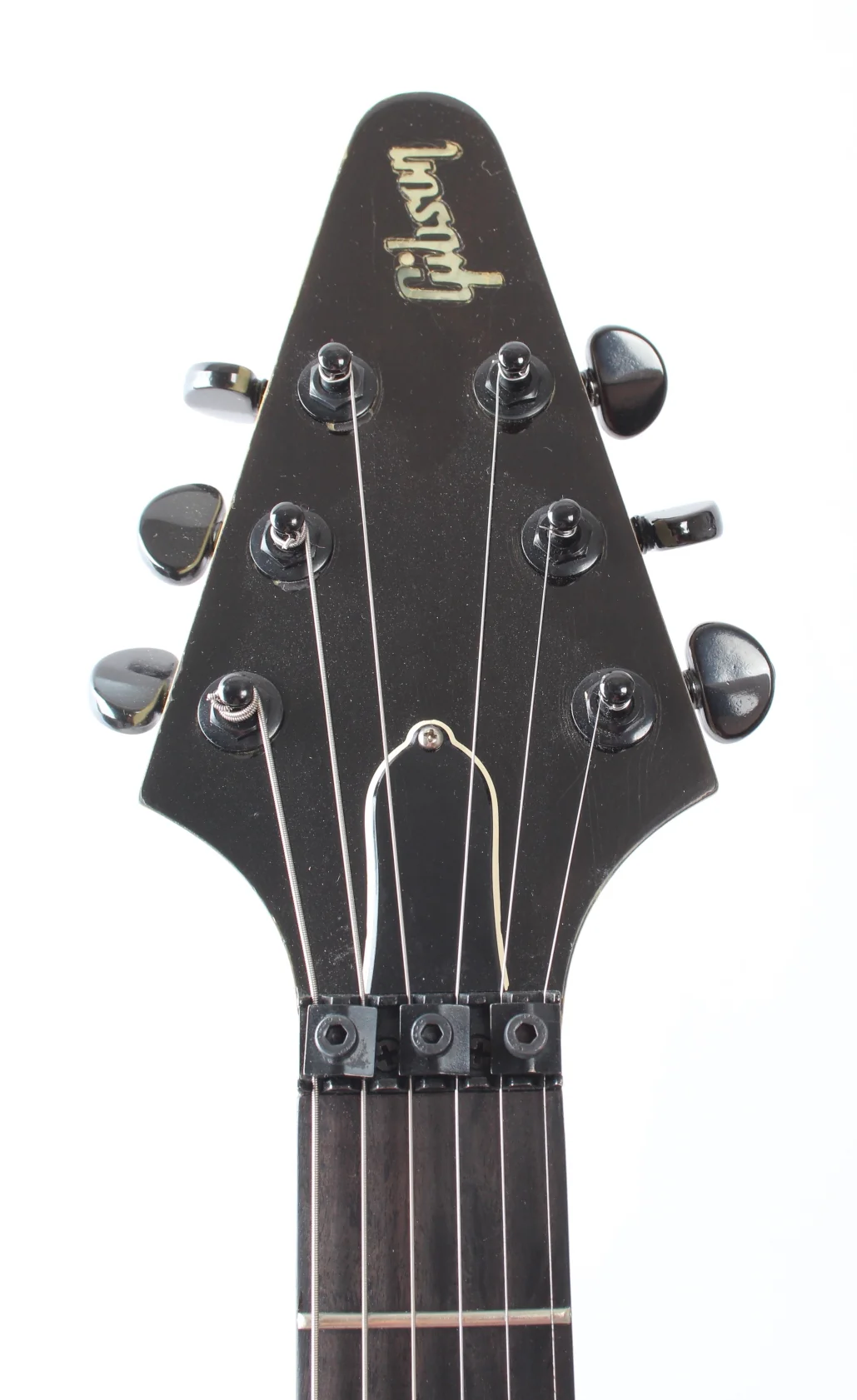 1989 Gibson Flying V90 Double Floyd Rose alpine white - Image 5