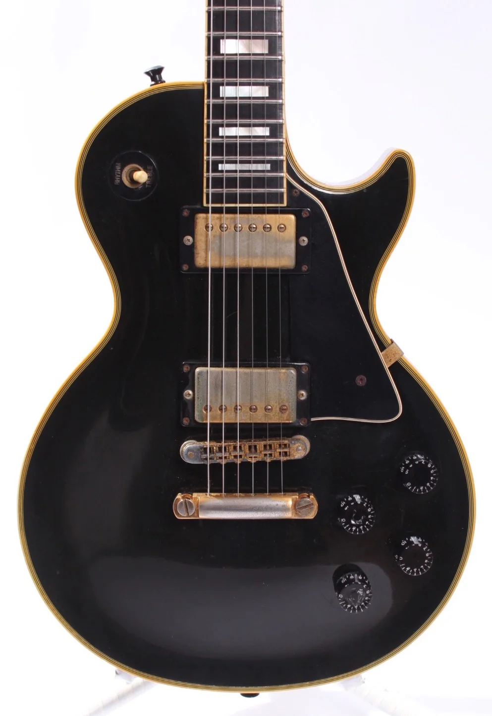 1989 Gibson Les Paul Custom ebony - Image 2