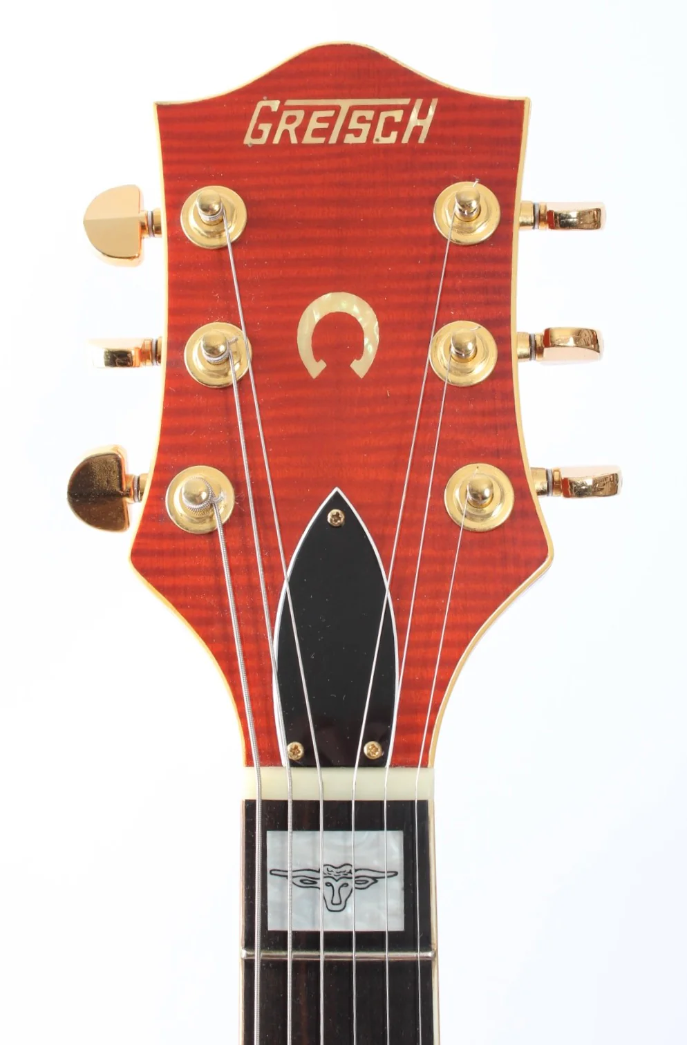 1989 Gretsch 6120W orange - Image 5