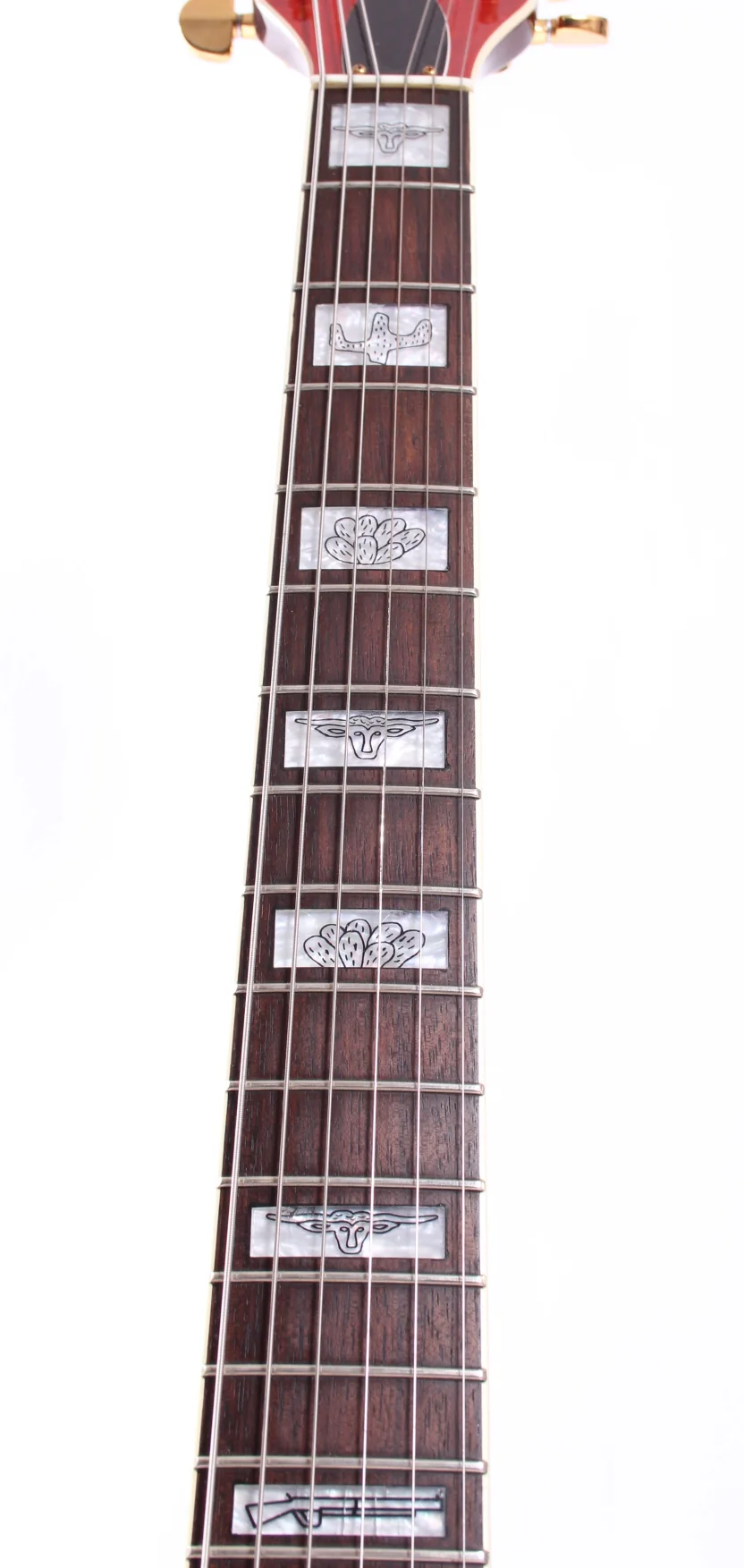 1989 Gretsch Roundup 6121 orange - Image 4