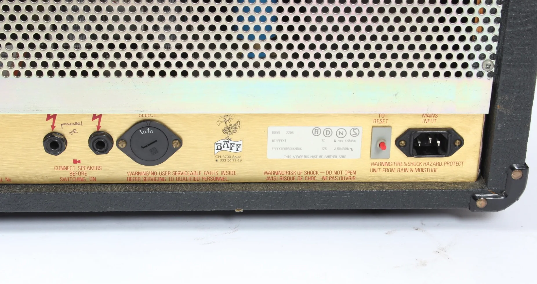 1989 Marshall JCM800 50w 2205 - Image 9