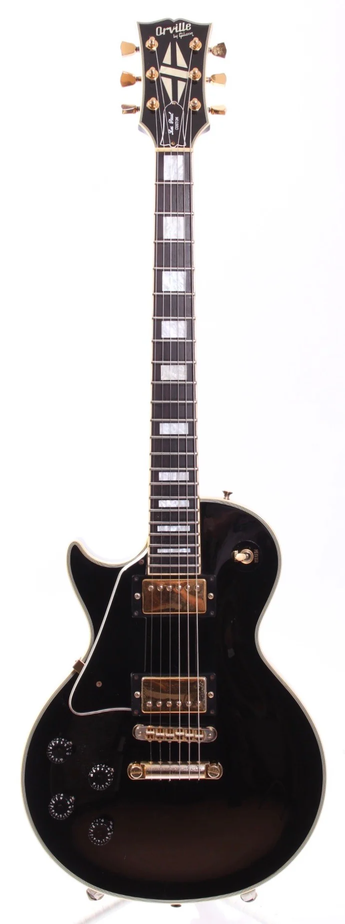 1989 Orville by Gibson Les Paul Custom lefty ebony