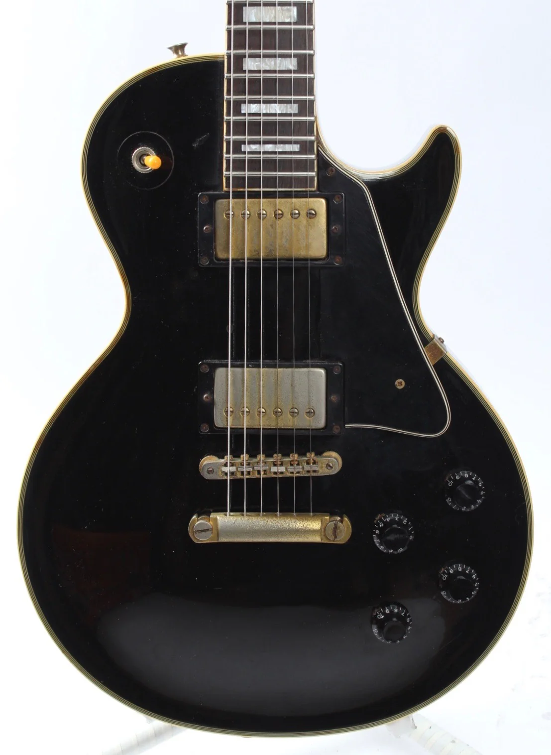 1989 Orville Les Paul Custom ebony - Image 2
