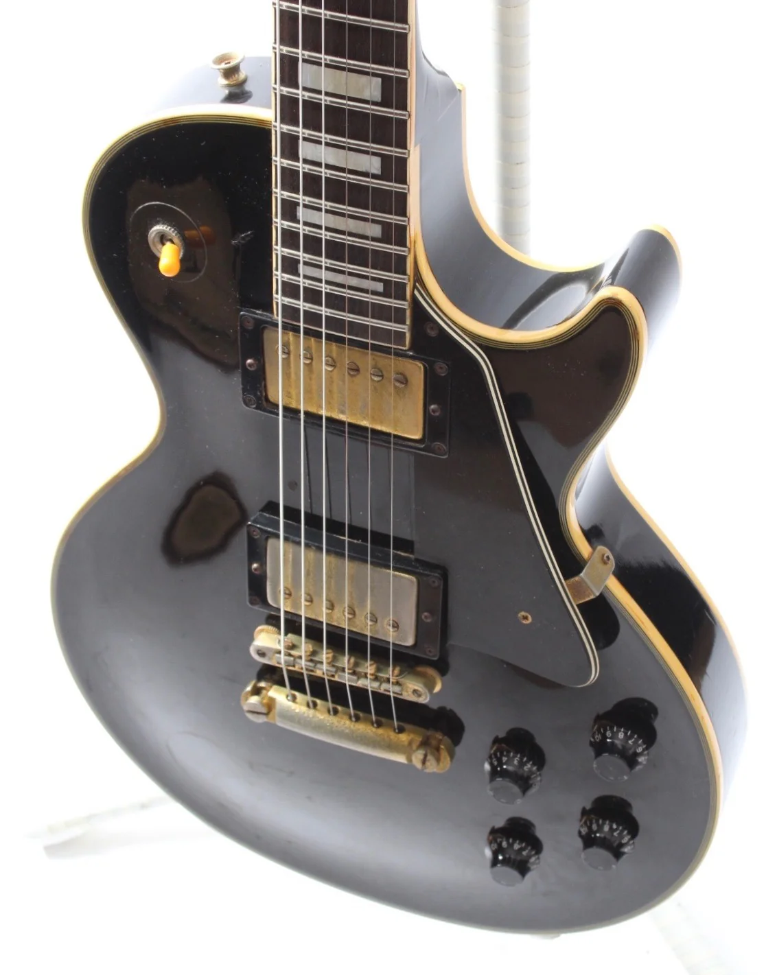 1989 Orville Les Paul Custom ebony - Image 4