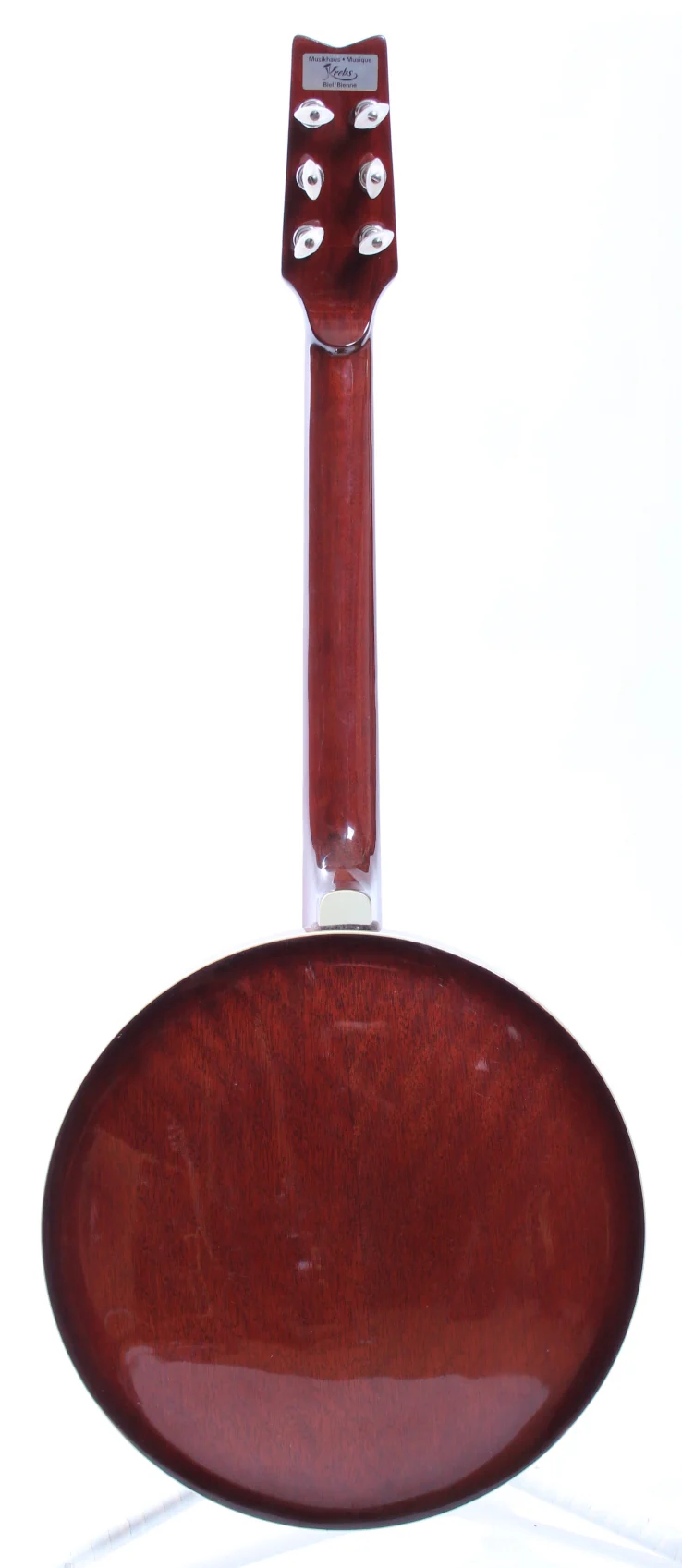 1989 Washburn B-12G six-string banjo natural - Image 6