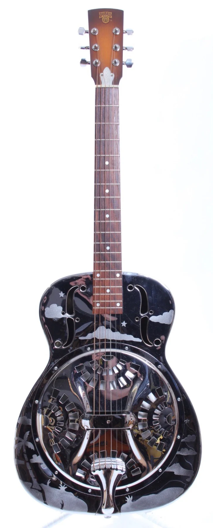 1990 Dobro 33H Hawaiian metal body