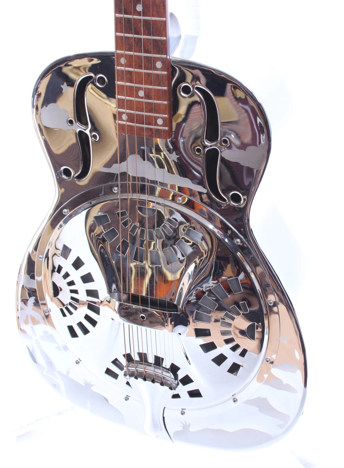 1990 Dobro 33H Hawaiian metal body - Image 3