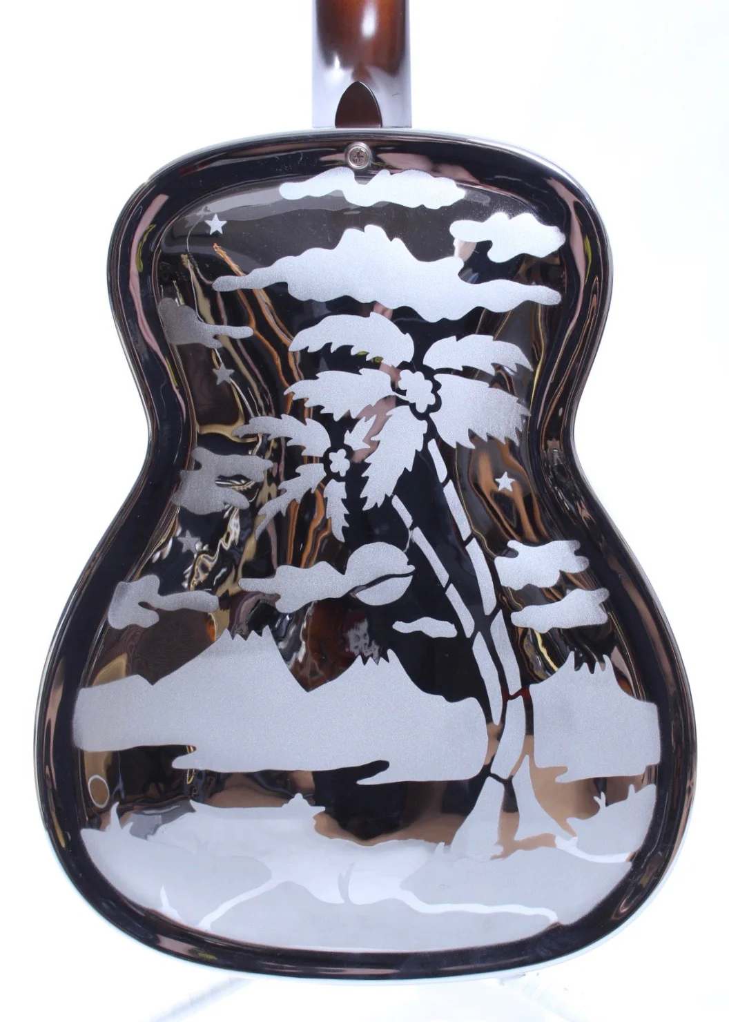 1990 Dobro 33H Hawaiian metal body - Image 7