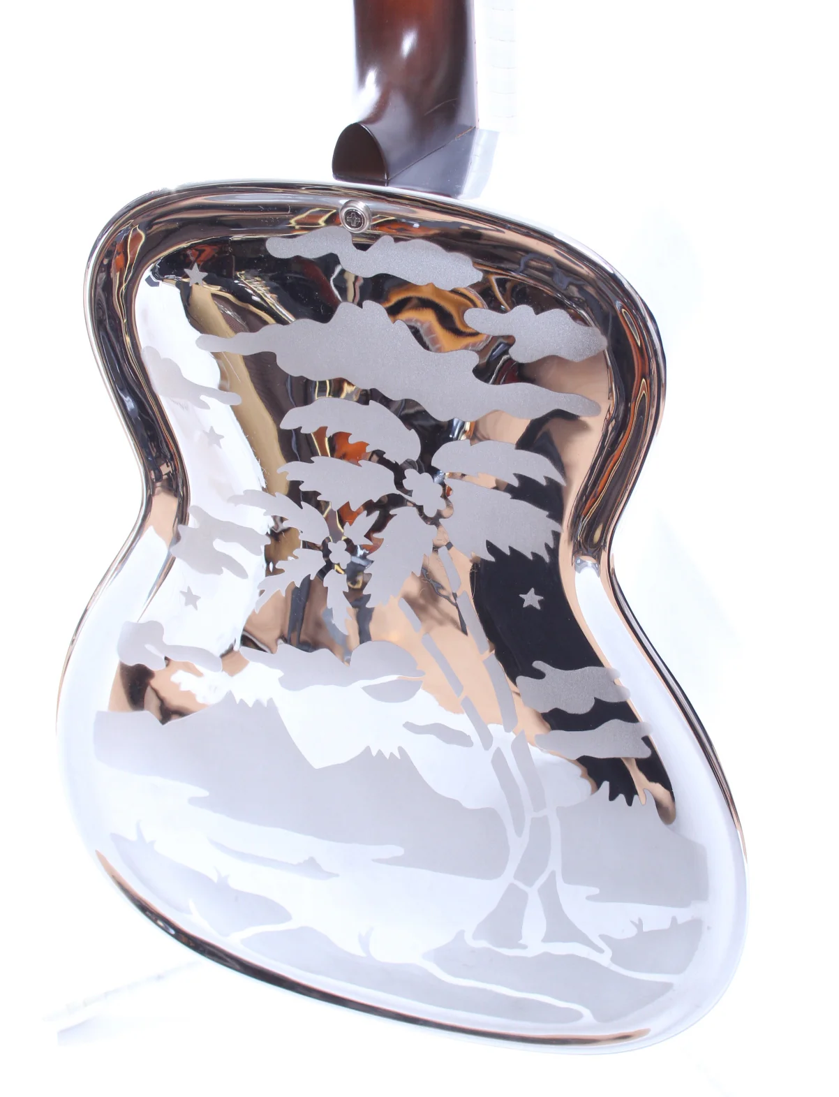 1990 Dobro 33H Hawaiian metal body - Image 8