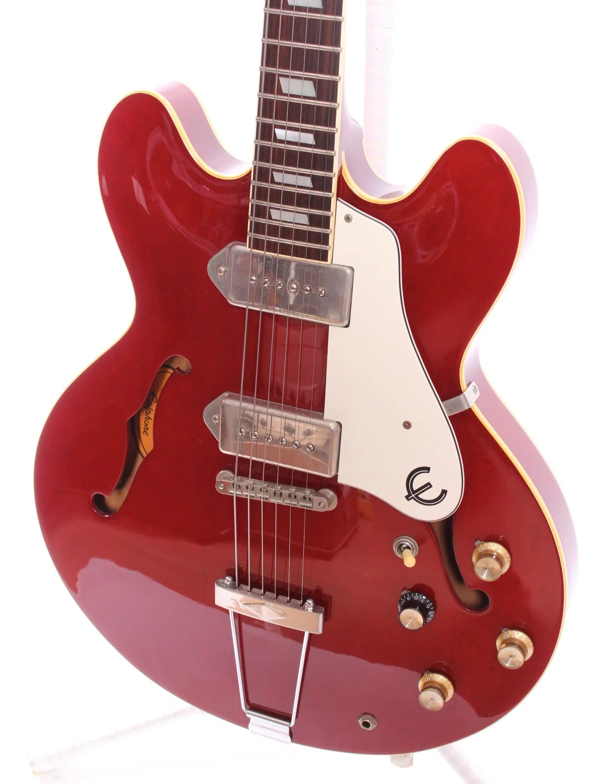 1990 Epiphone Japan Casino cherry red - Image 3