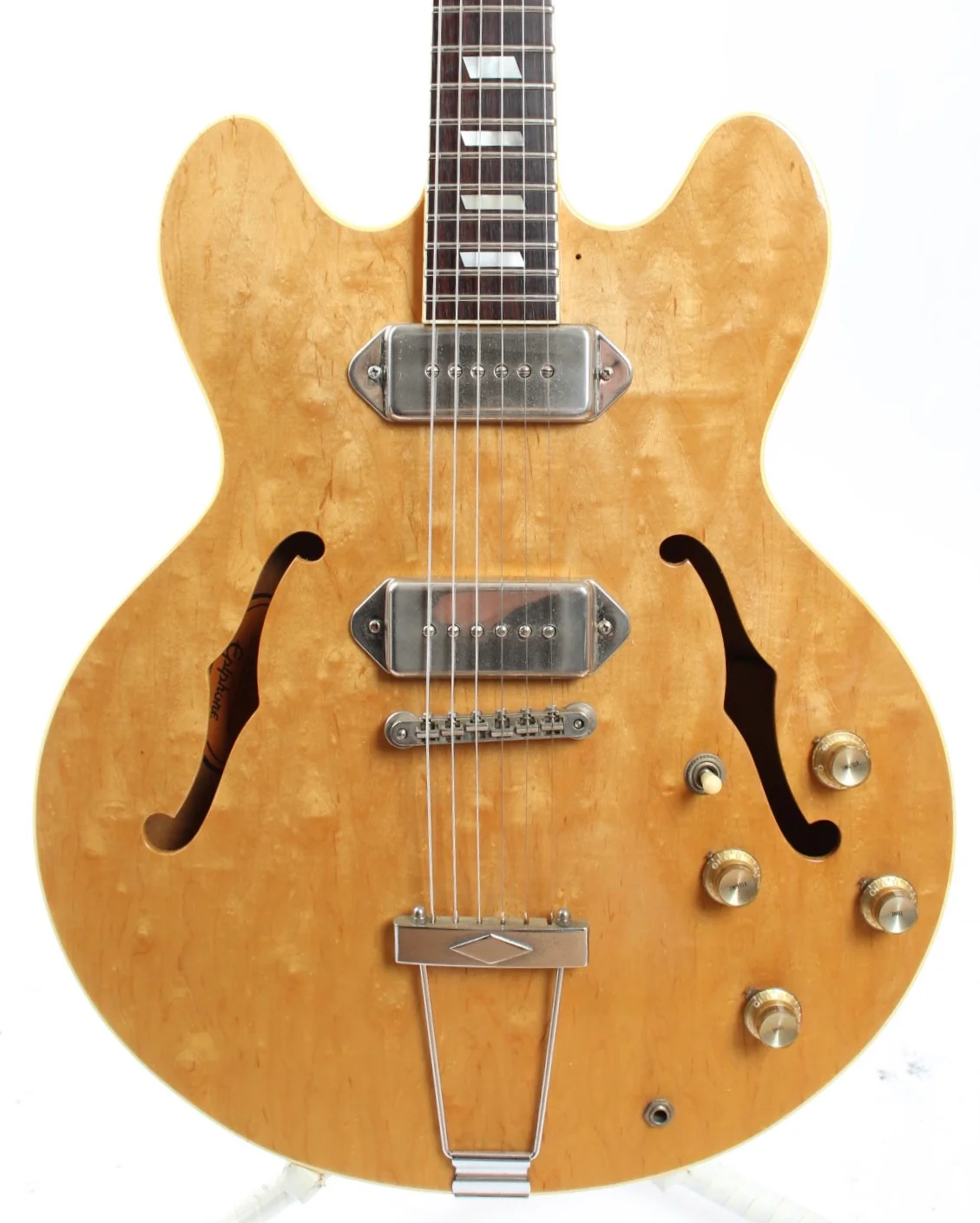 1990 Epiphone Casino natural - Image 2