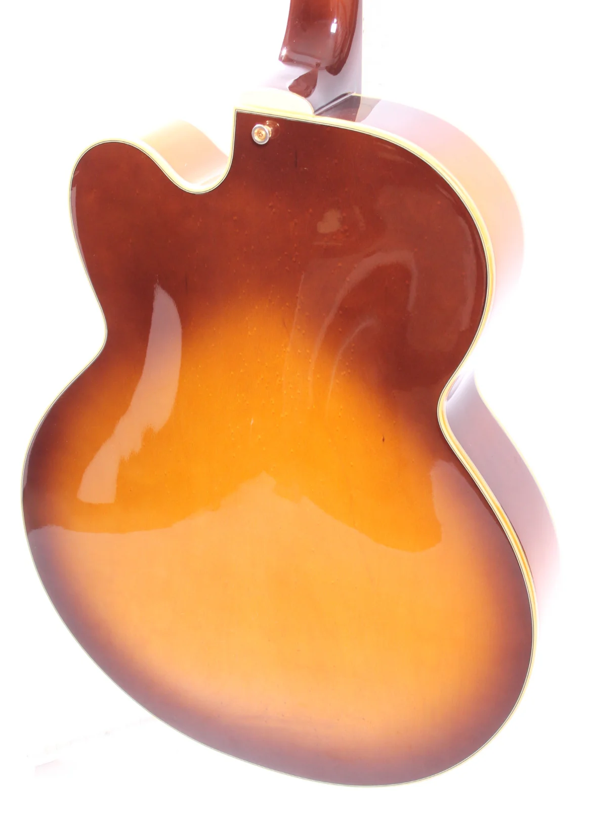 1990 Epiphone Emperor vintage honey sunburst - Image 8
