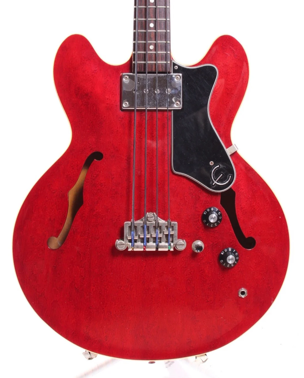 1990 Epiphone Rivoli EB-2 cherry red - Image 2