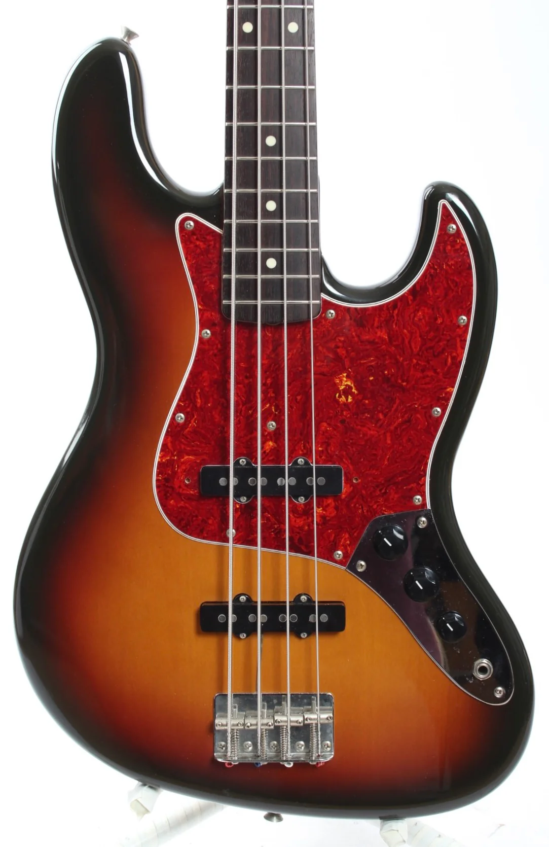 1990 Fender Jazz Bass 62 Reissue sunburst - Image 2