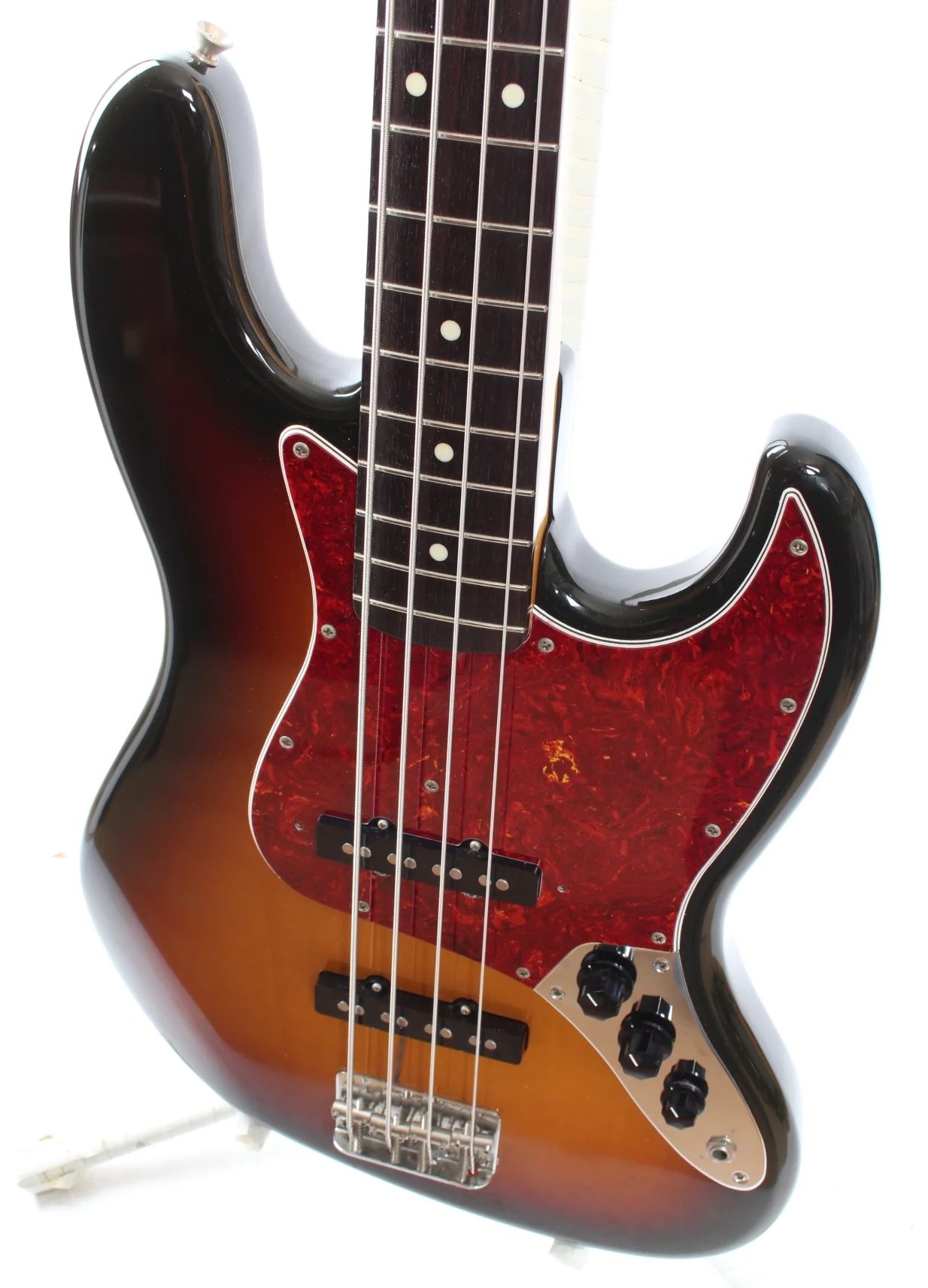 1990 Fender Jazz Bass 62 Reissue sunburst - Image 3