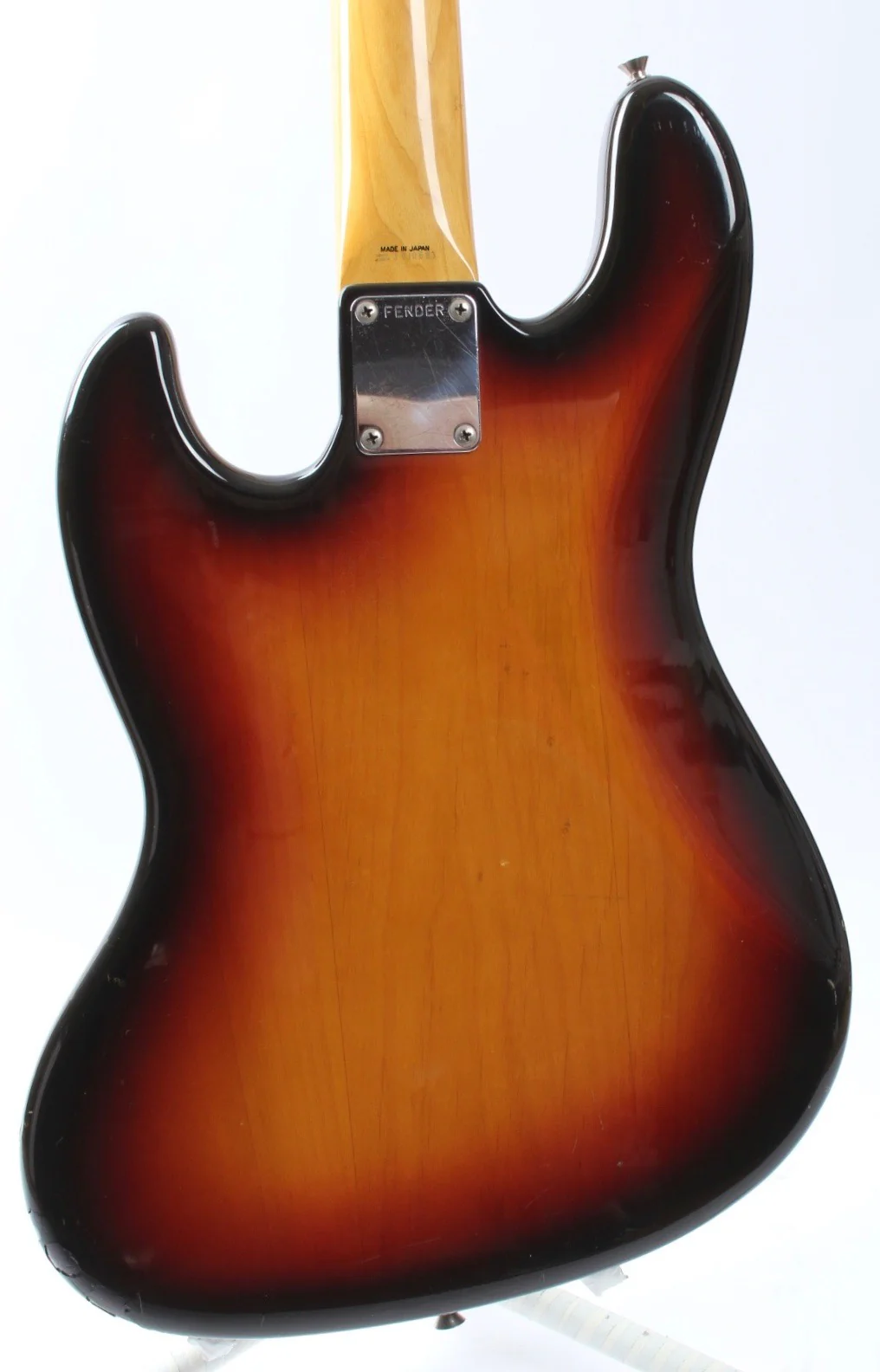 1990 Fender Jazz Bass 62 Reissue sunburst - Image 7