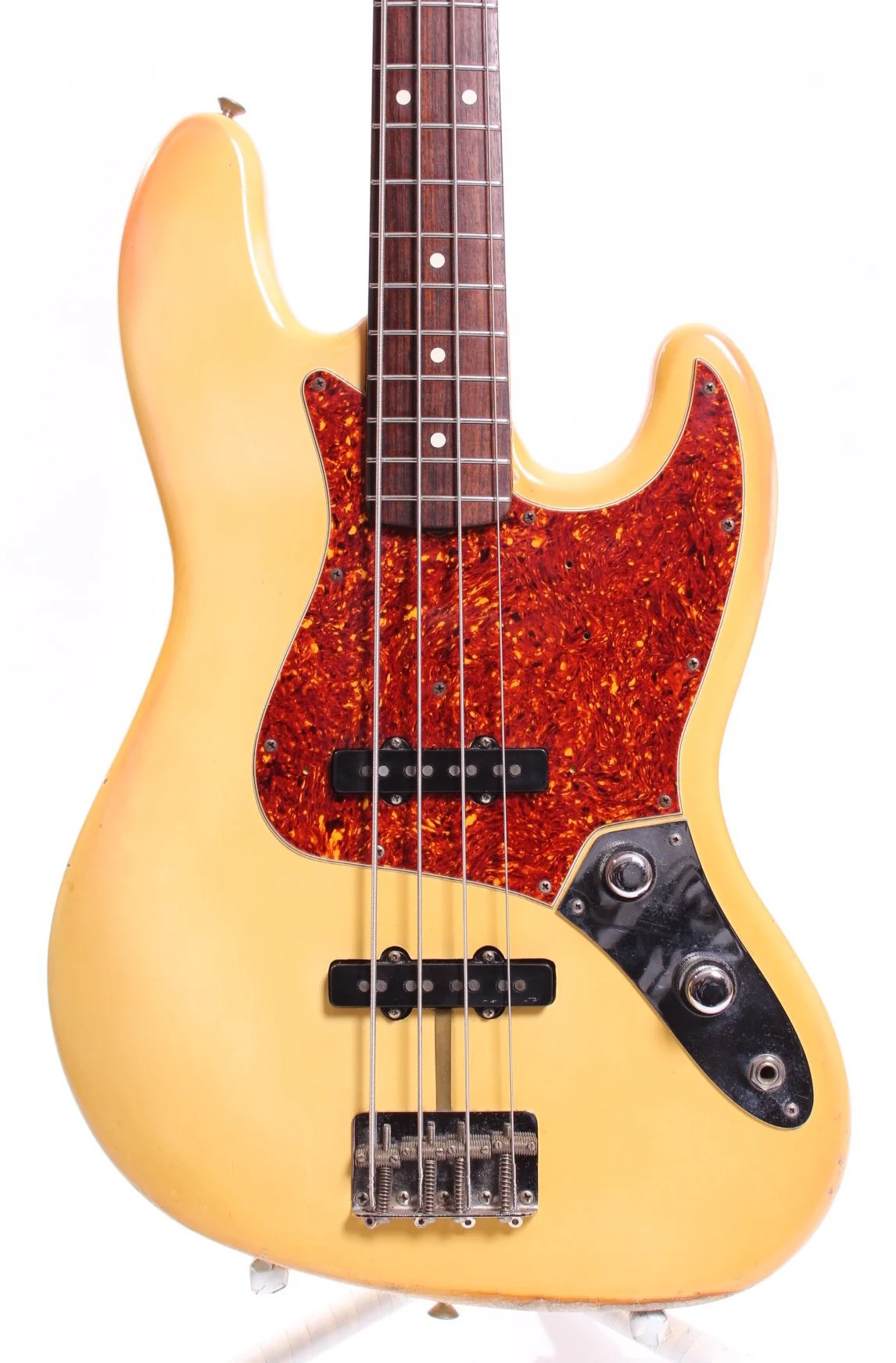 1990 Fender Jazz Bass American Vintage 62 Reissue vintage white - Image 2