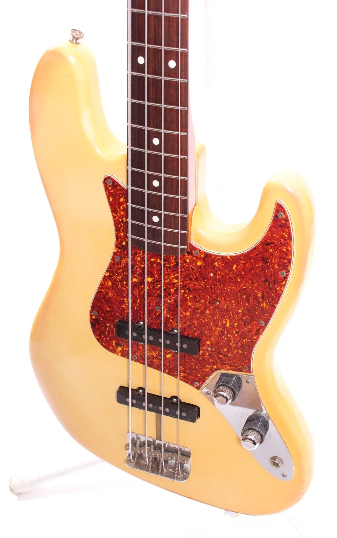 1990 Fender Jazz Bass American Vintage 62 Reissue vintage white - Image 3