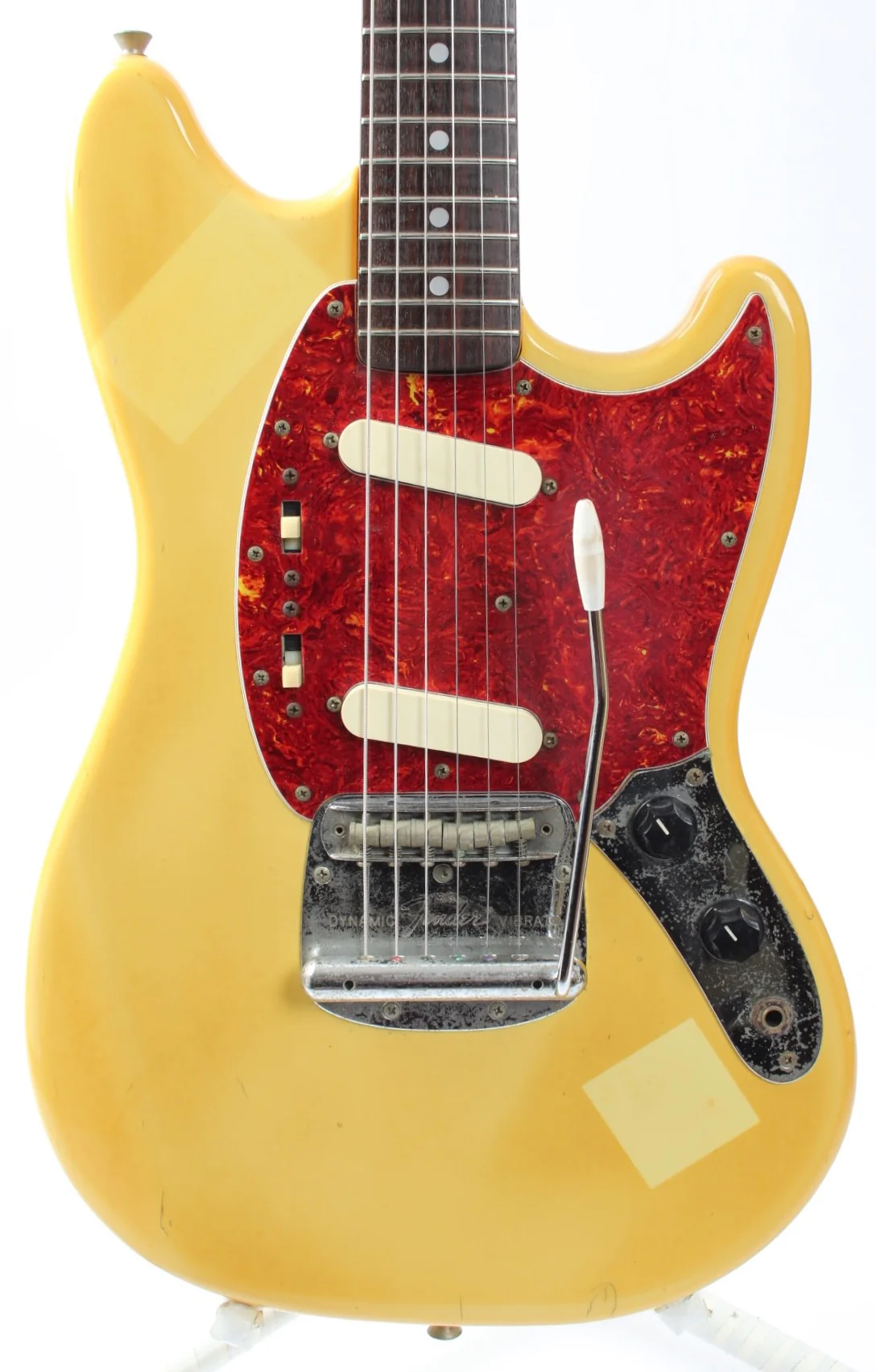 1990 Fender Mustang 69 Reissue vintage white - Image 2