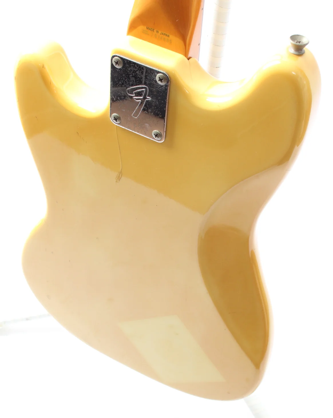 1990 Fender Mustang 69 Reissue vintage white - Image 8