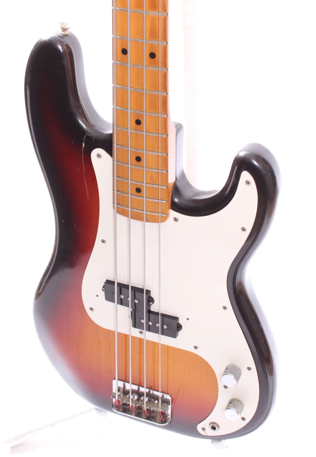 1990 Fender Precision Bass 57 / 58 Reissue Extrad sunburst - Image 3