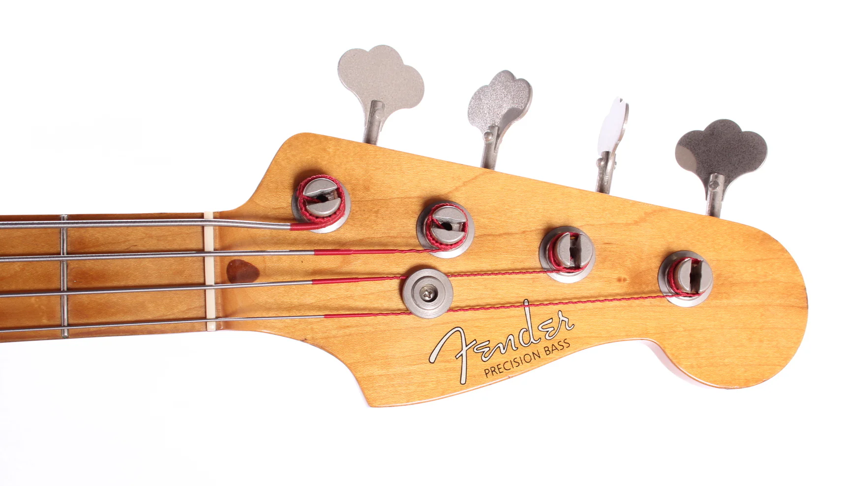 1990 Fender Precision Bass 57 / 58 Reissue Extrad sunburst - Image 5