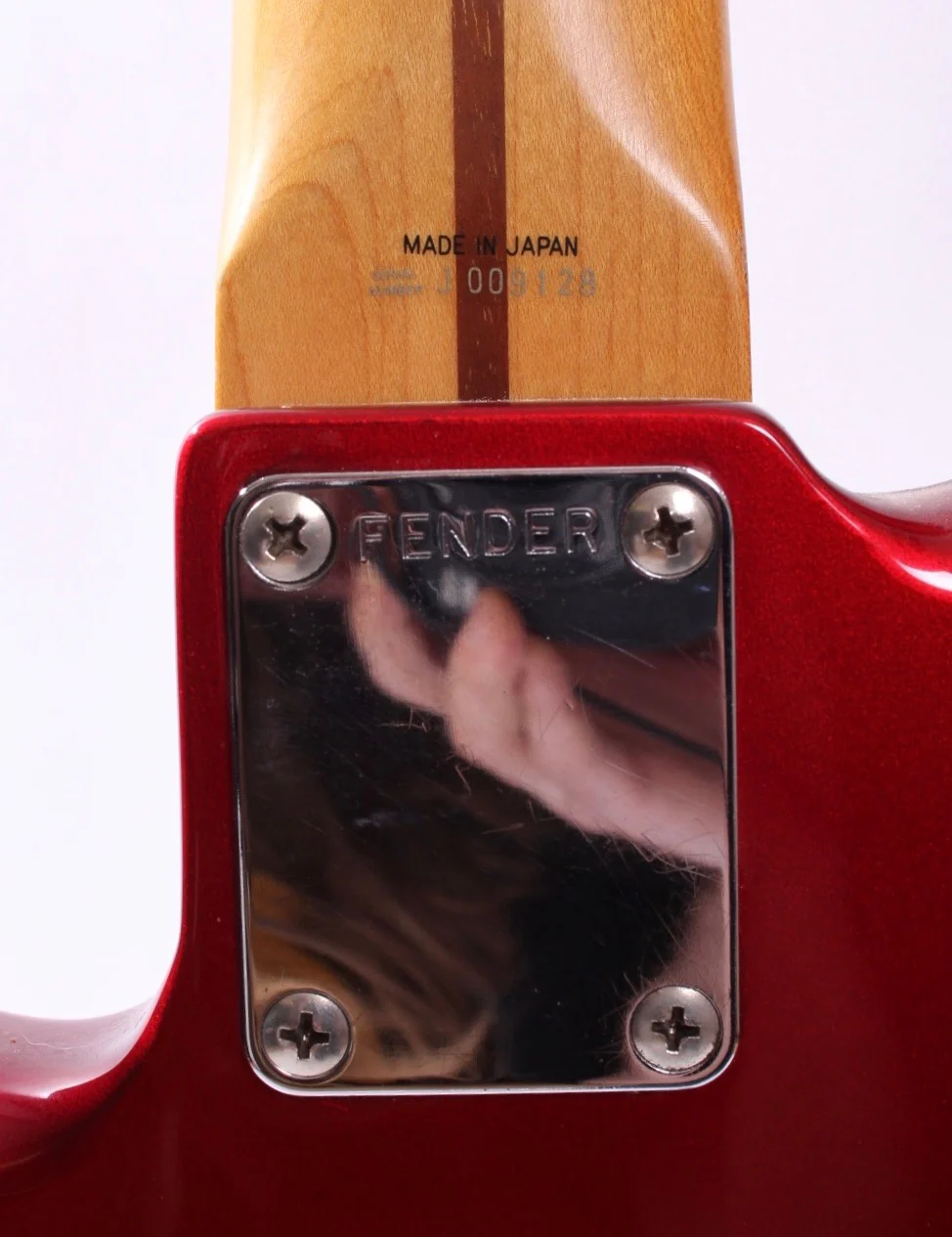 1990 Fender Precision Bass 57 Reissue candy apple red - Image 11