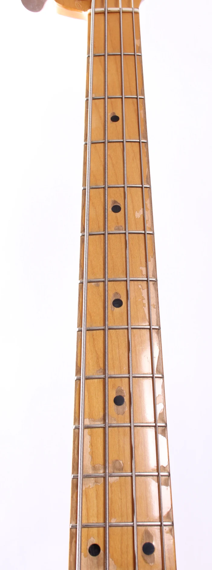 1990 Fender Precision Bass 57 Reissue candy apple red - Image 4