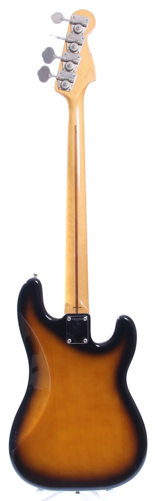 1990 Fender Precision Bass '57 Reissue Lefty sunburst - Image 6
