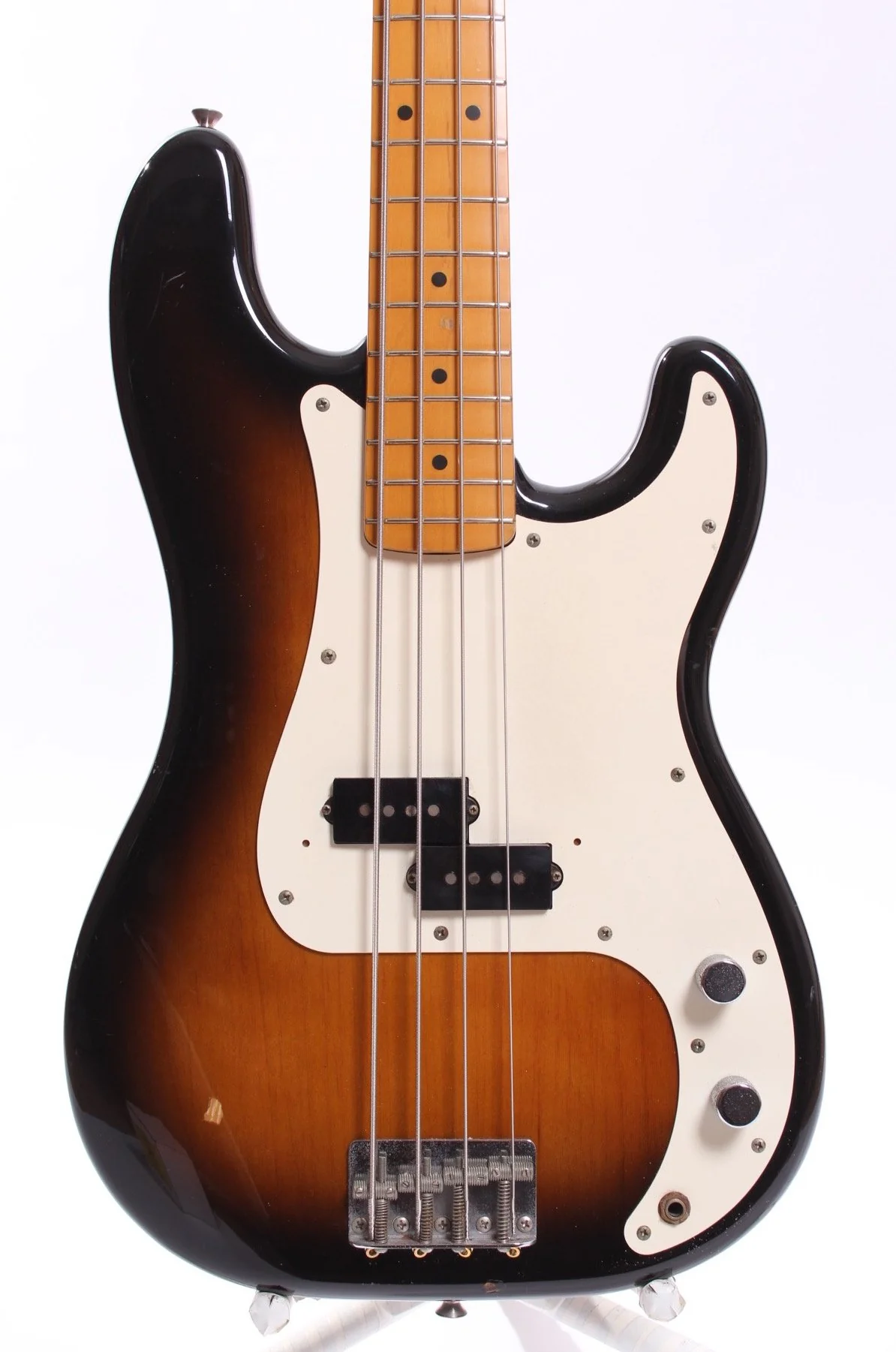 1990 Fender Precision Bass 57 Reissue sunburst - Image 2