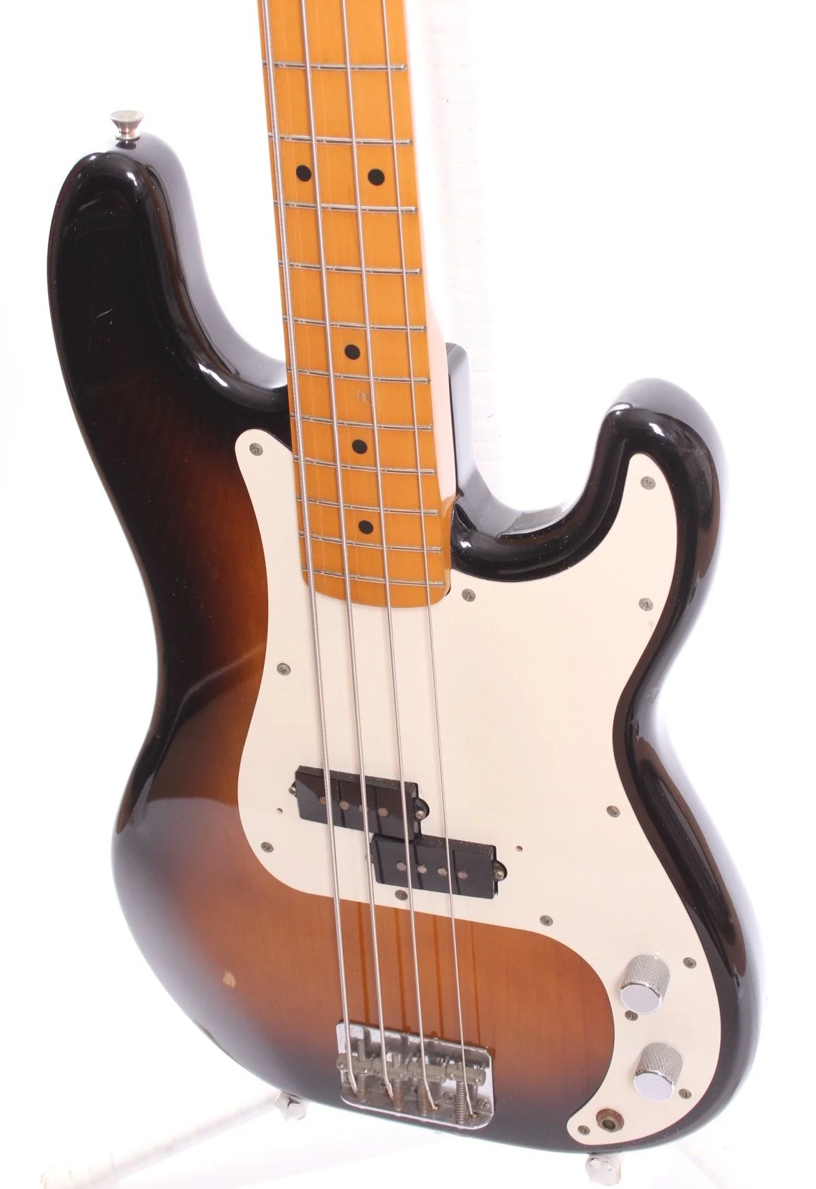 1990 Fender Precision Bass 57 Reissue sunburst - Image 3
