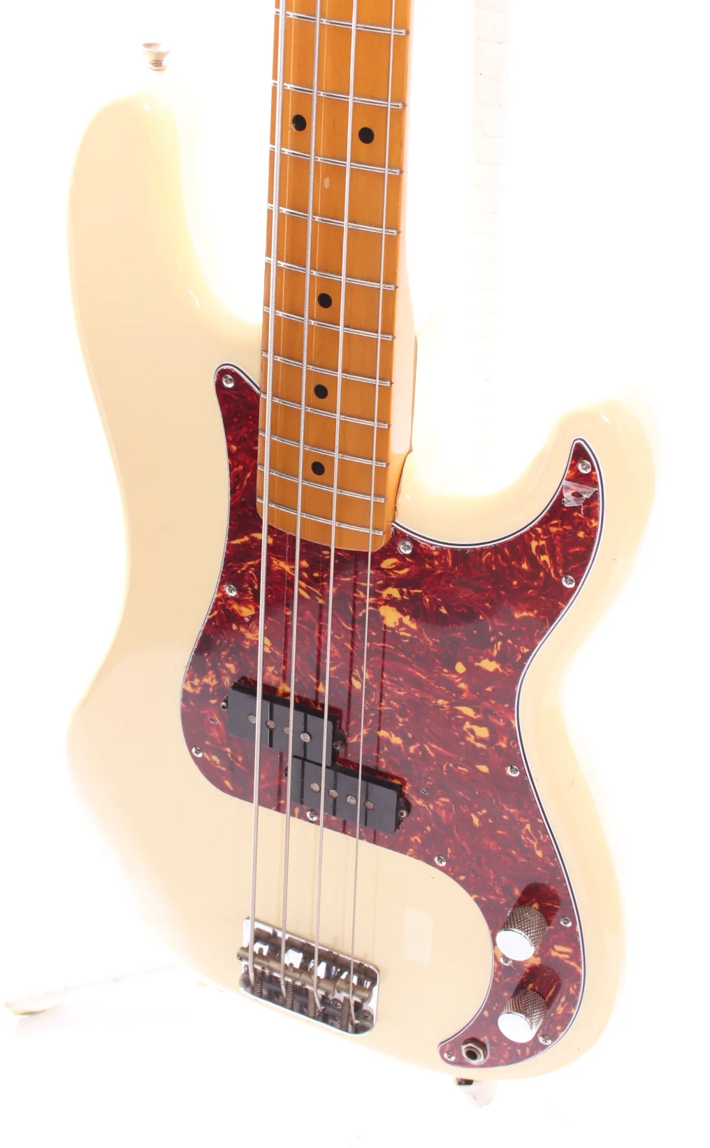 1990 Fender Precision Bass '57 Reissue vintage white - Image 3