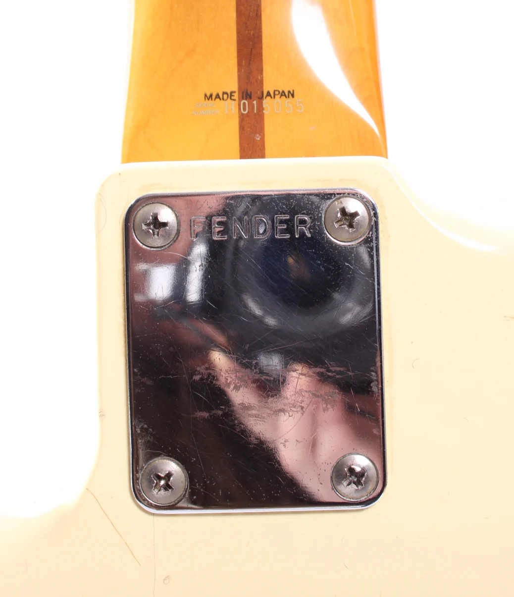 1990 Fender Precision Bass '57 Reissue vintage white - Image 9