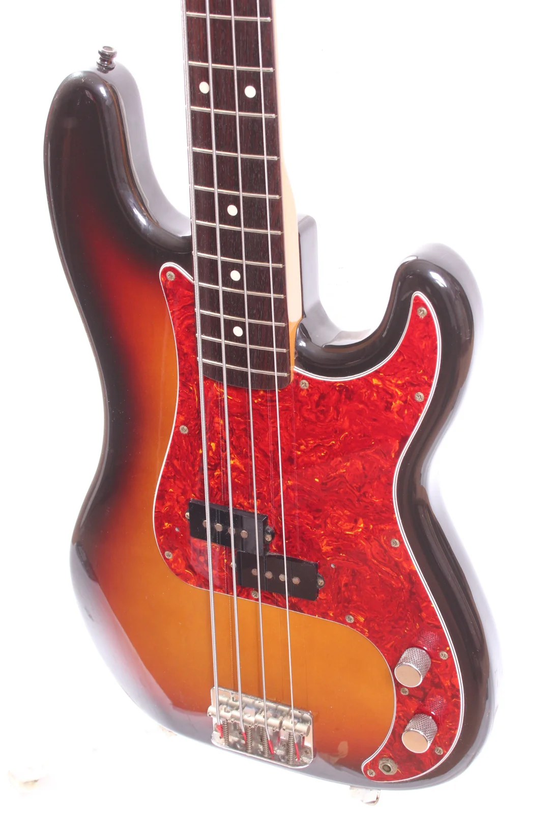 1990 Fender Precision Bass 62 Reissue sunburst - Image 3