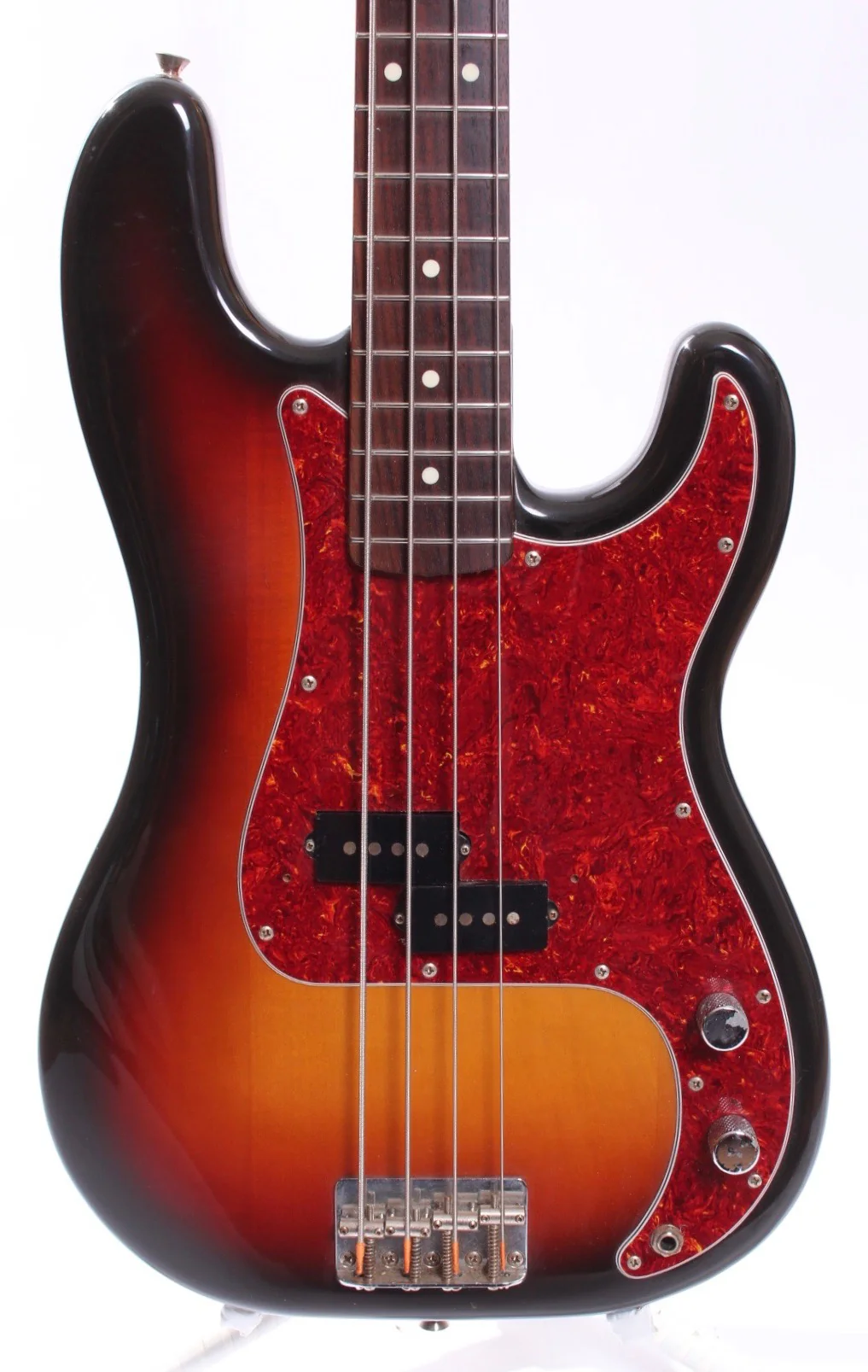1990 Fender Precision Bass 62 Reissue sunburst - Image 2