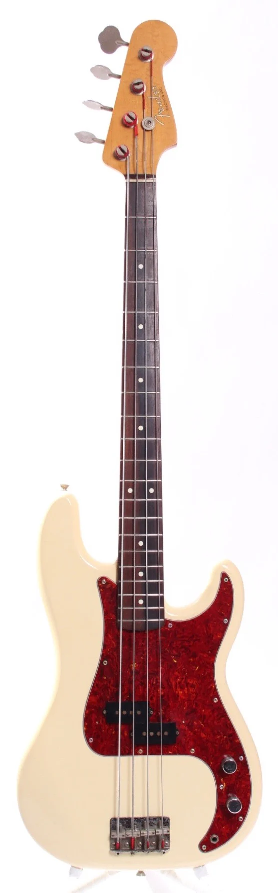 1990 Fender Precision Bass 62 Reissue vintage white