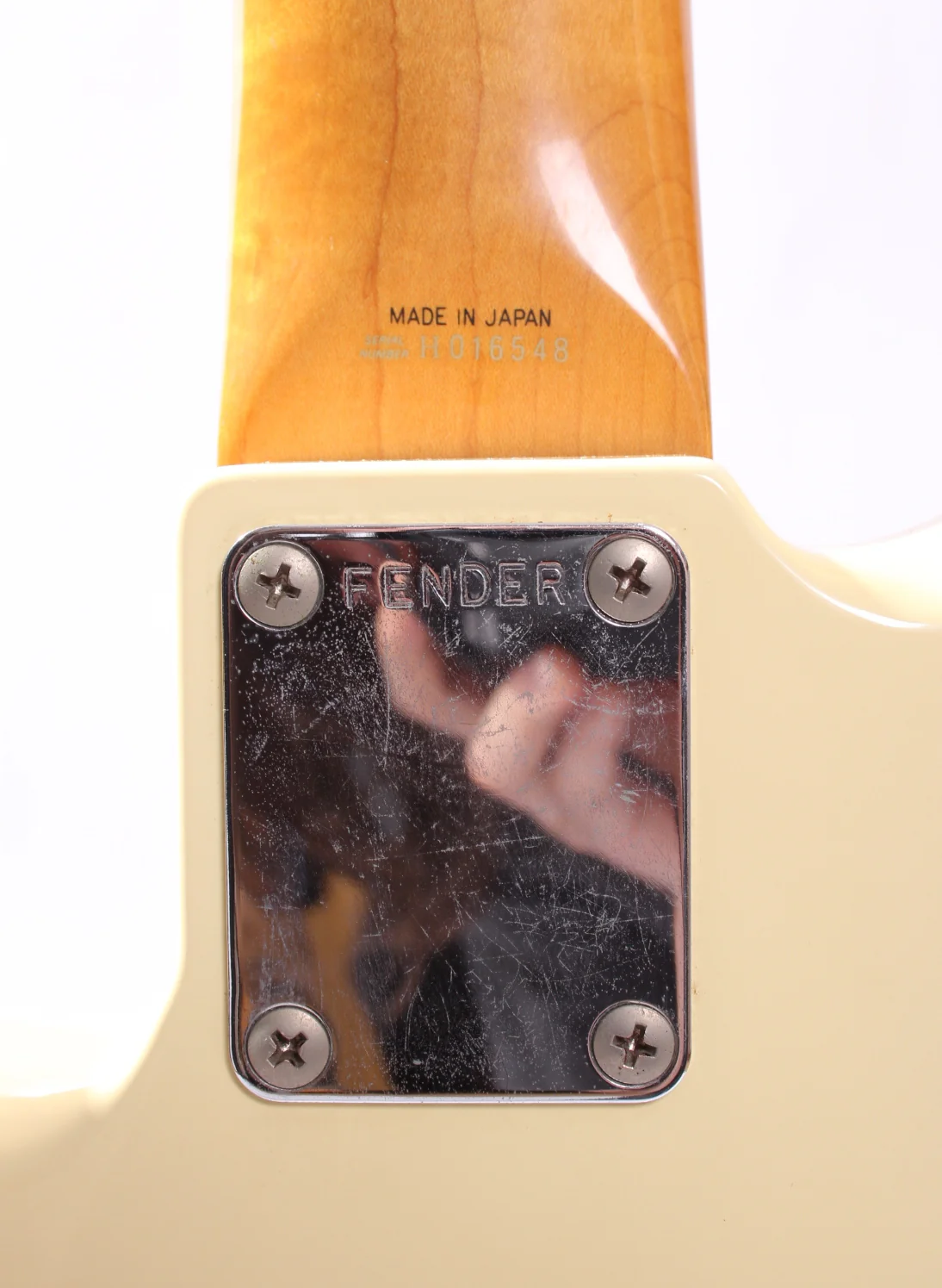 1990 Fender Precision Bass 62 Reissue vintage white - Image 11
