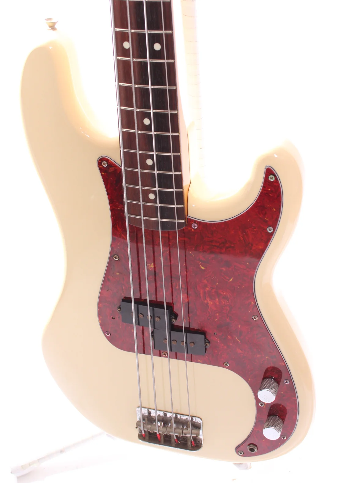 1990 Fender Precision Bass 62 Reissue vintage white - Image 3