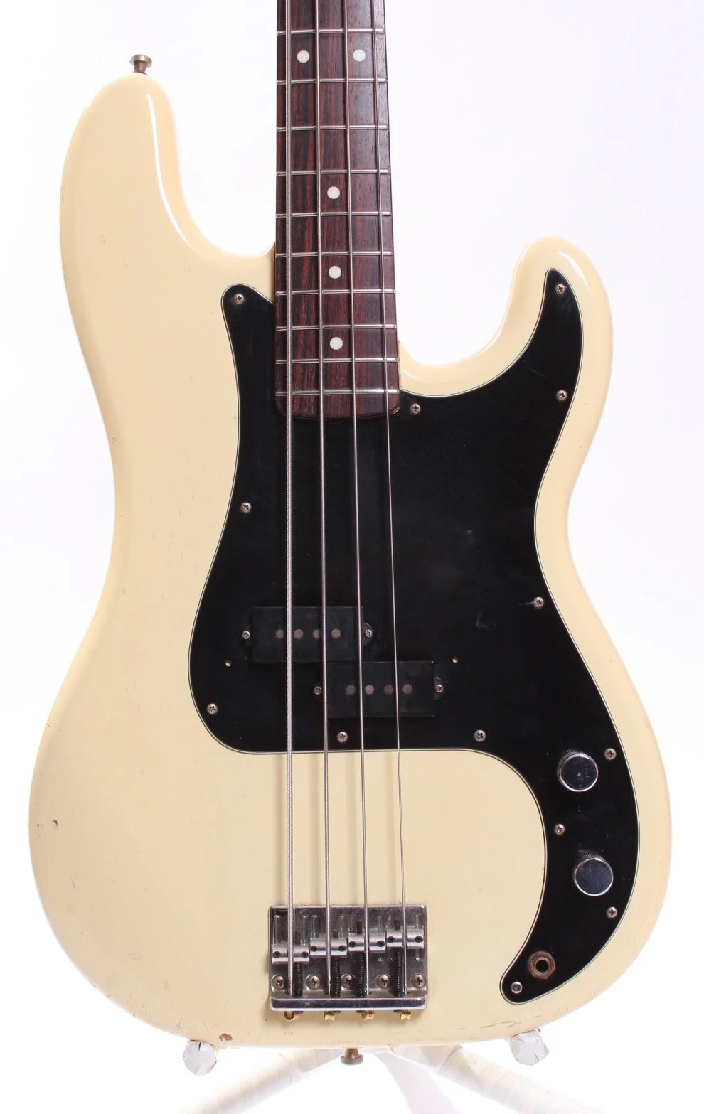 1990 Fender Precision Bass '70 Reissue vintage white - Image 2