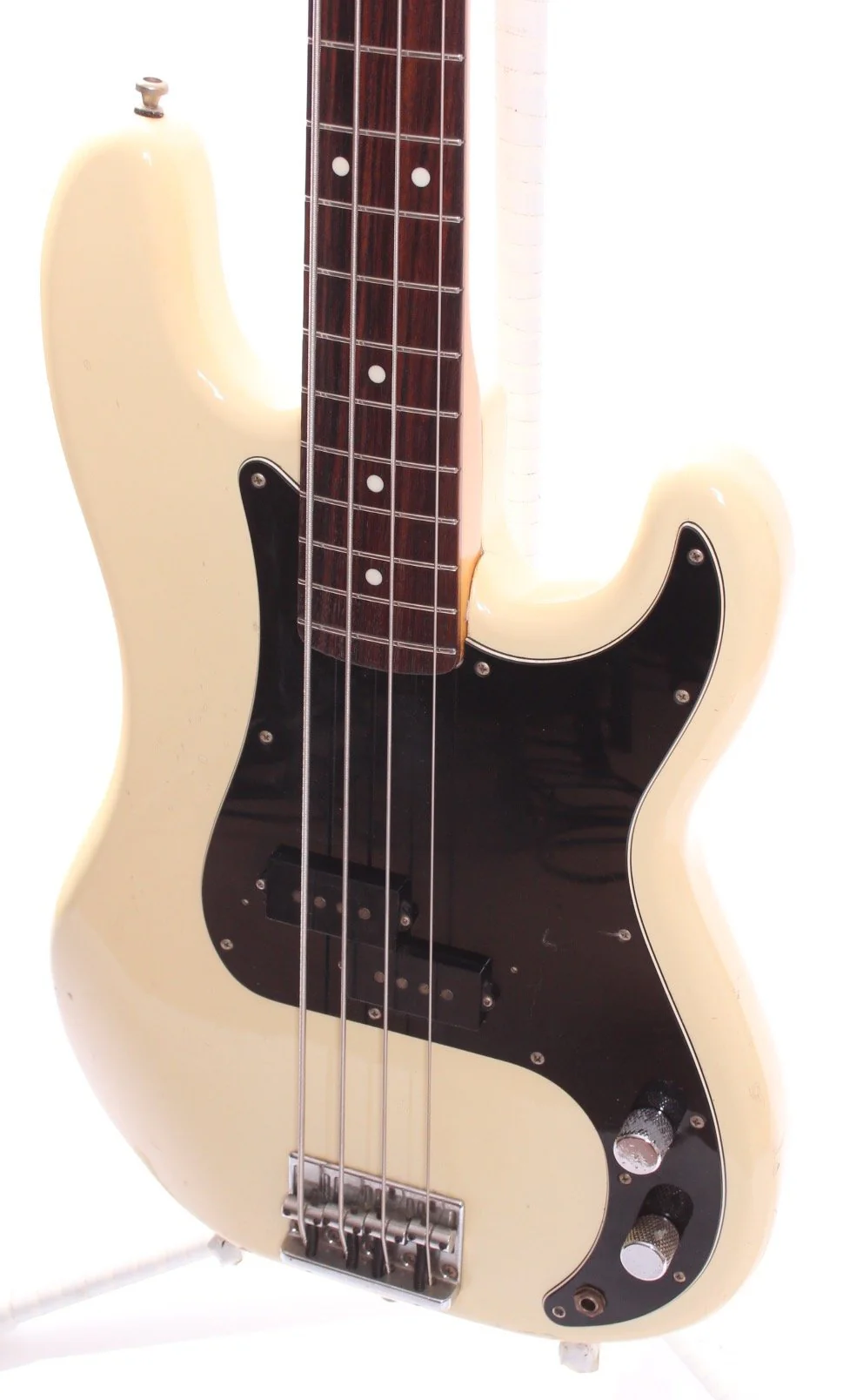 1990 Fender Precision Bass '70 Reissue vintage white - Image 3