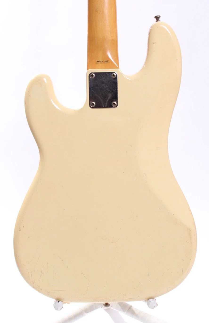 1990 Fender Precision Bass '70 Reissue vintage white - Image 7