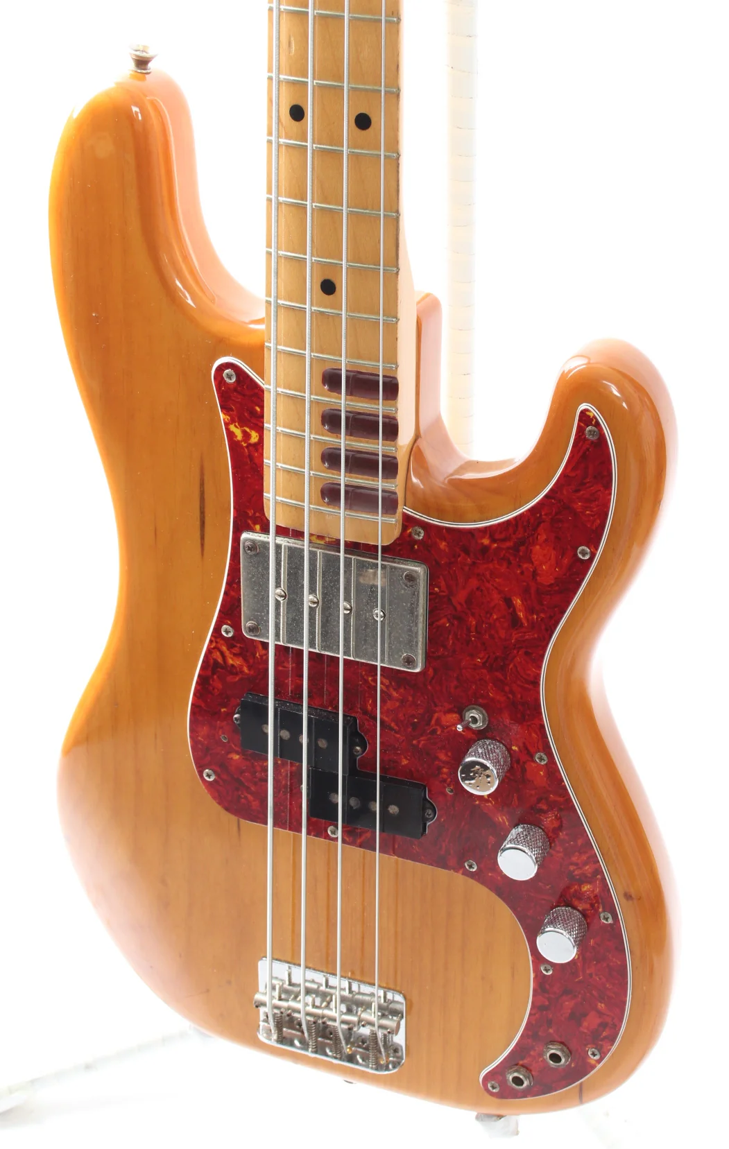 1990 Fender Precision Bass PB57-1100 Billy Sheehan Wife natural - Image 3